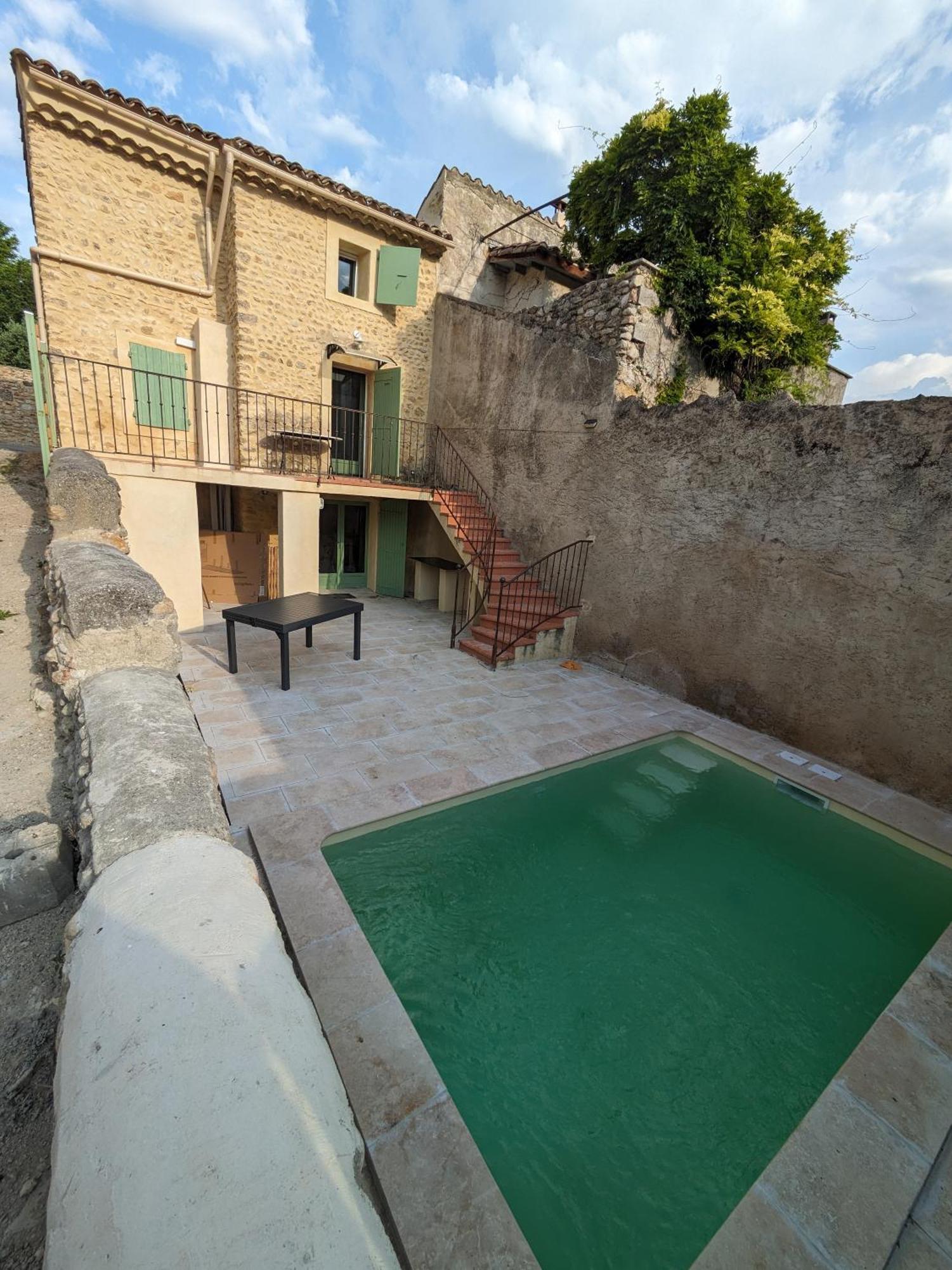 Maison De Village En Provence Saint-Roman-de-Malegarde Luaran gambar